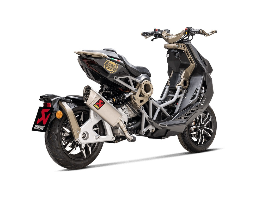 ITALJET Dragster 125 / 200 2021-2024 - Akrapovic Exhausts - S-IT125SO2-APT