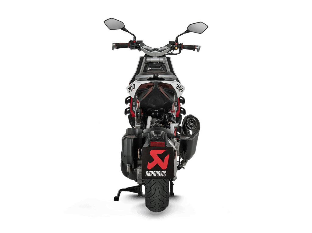 ITALJET Dragster 300 2024 - Akrapovic Exhausts - S-IT3SO1-HRTBL