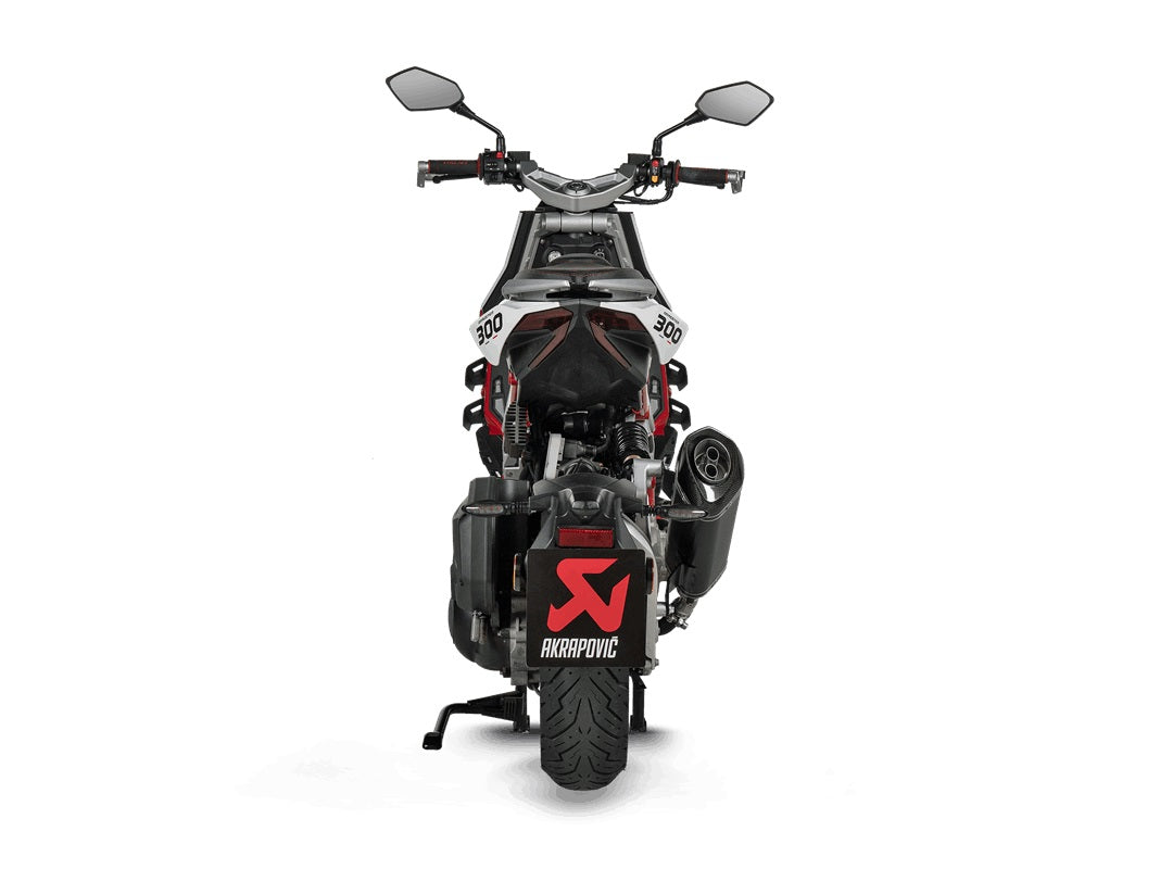 ITALJET Dragster 300 2024 - Akrapovic Exhausts - S-IT3SO1-HRTBL