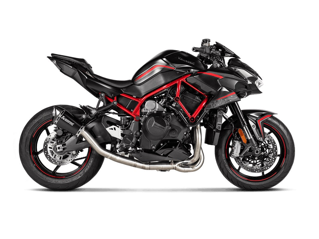 KAWASAKI, Z H2 (1000cc), 2020, 2023, Akrapovic Exhausts, S-K10R29-ASZTBL