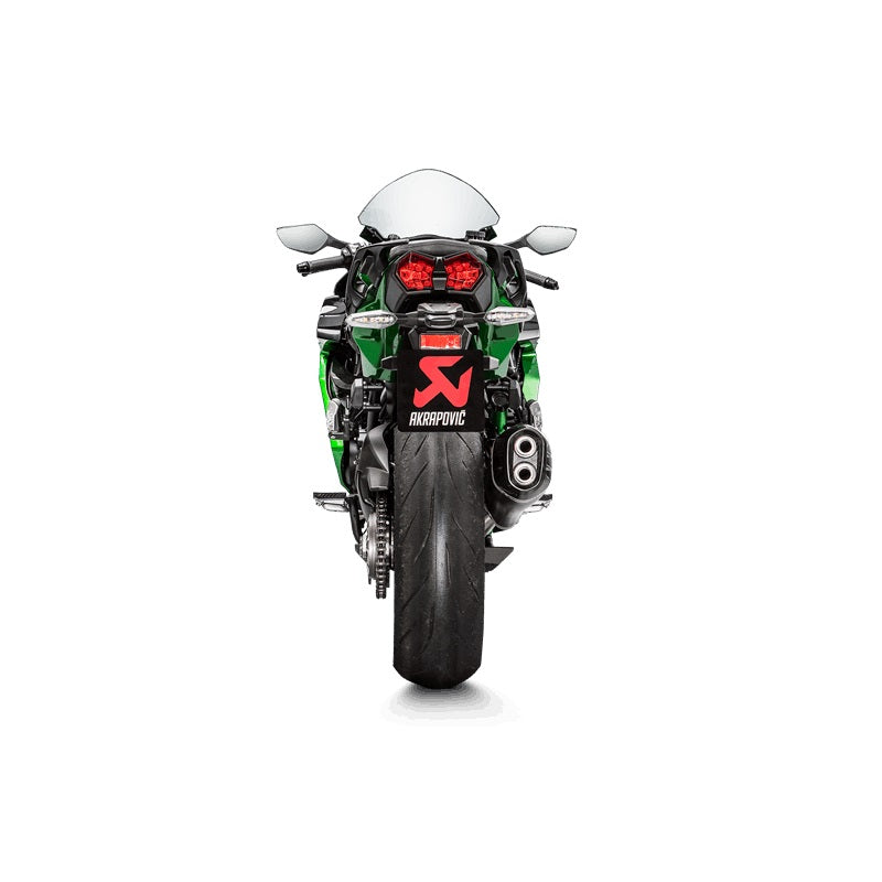 KAWASAKI Ninja H2 SX / SE (1000cc) 2018-2020 - Akrapovic Exhausts - S-K10SO21-HRAABL