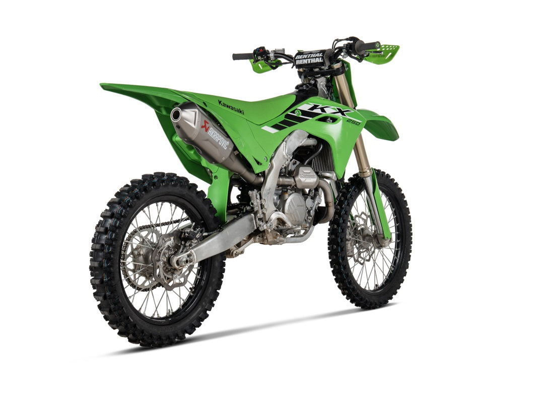 KAWASAKI, KX250 / X / XC, 2025, 2026, Akrapovic Exhausts, S-K2MET10-FDHLTA