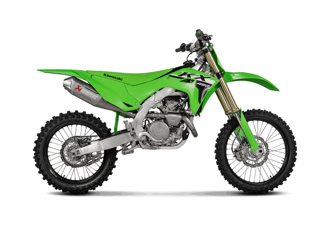 KAWASAKI, KX450 / X / XC, 2024, 2026, Akrapovic Exhausts, S-K4MET9-FDHLTA