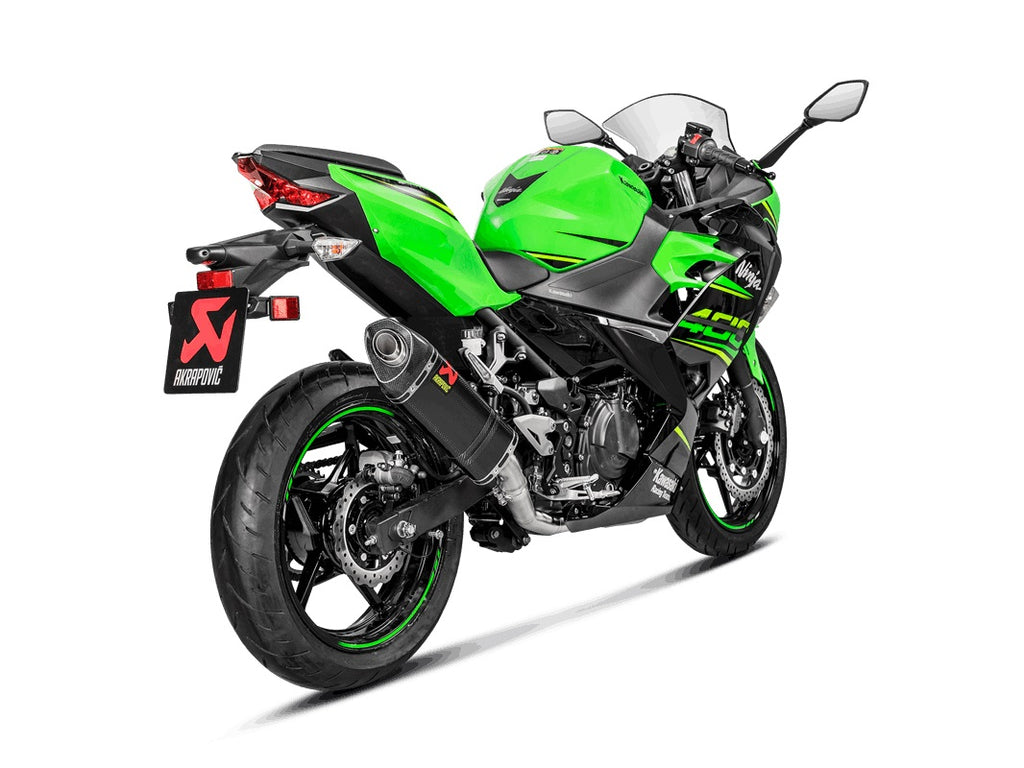 KAWASAKI, Ninja 400, 2018, 2023, Akrapovic Exhausts, S-K4R6-APC