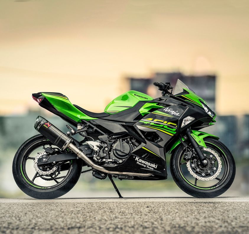 KAWASAKI Ninja 400 2018-2023 - Akrapovic Exhausts - S-K4R6-APC