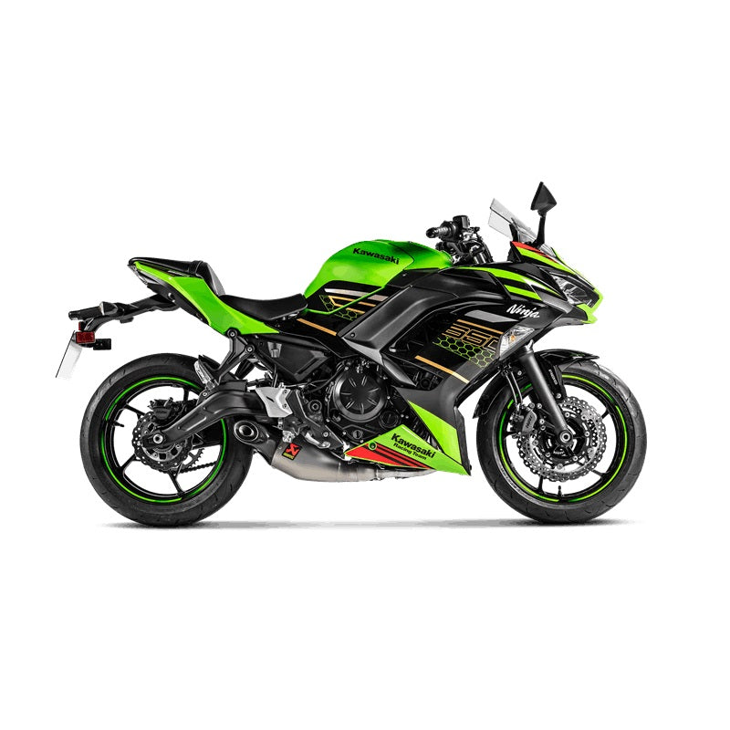 KAWASAKI Ninja 650 2021-2023 - Akrapovic Exhausts - S-K6R12-HEGEHT