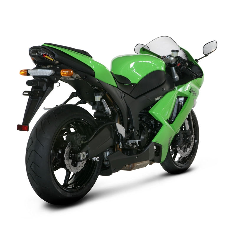 KAWASAKI ZX-6R 2007-2008 - Akrapovic Exhausts - S-K6SO5-HACT