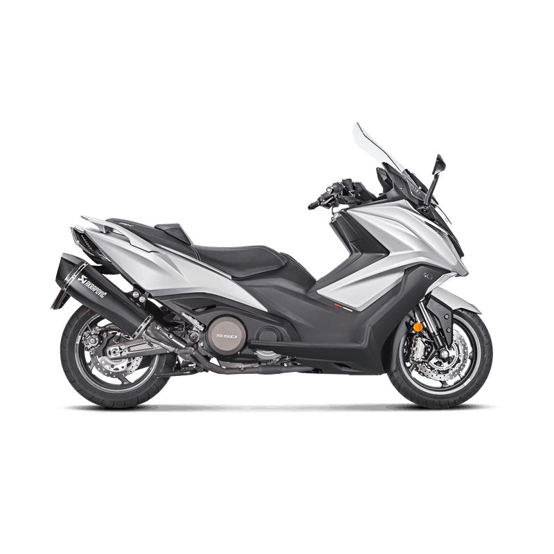 KYMCO AK550 2017-2023 - Akrapovic Exhausts - S-KY5SO1-HRAASSBL