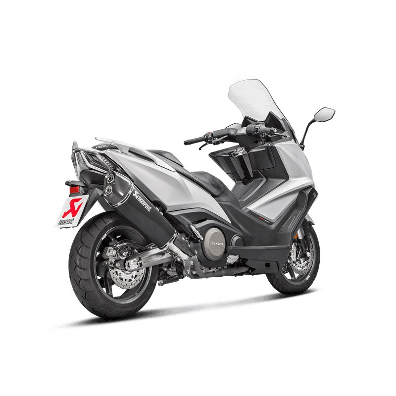 KYMCO AK550 2017-2023 - Akrapovic Exhausts - S-KY5SO1-HRAASSBL