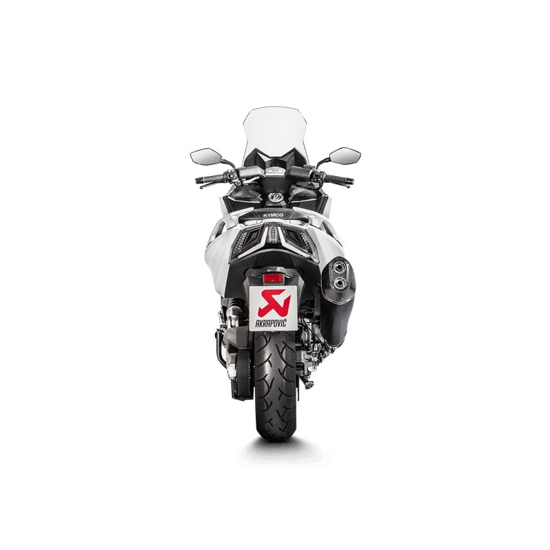 KYMCO AK550 2017-2023 - Akrapovic Exhausts - S-KY5SO1-HRAASSBL