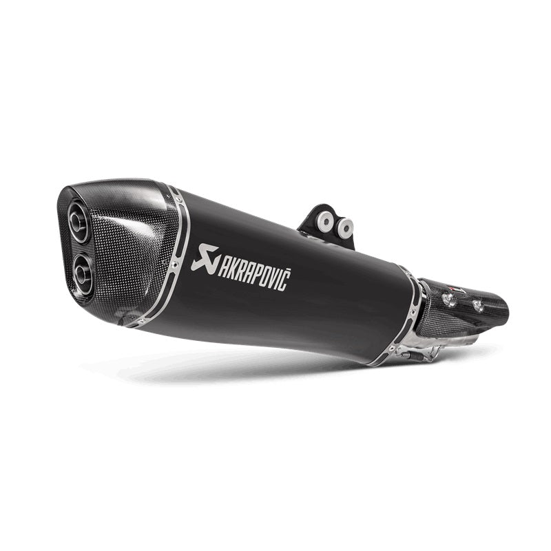 KYMCO, AK550, 2017, 2023, Akrapovic Exhausts, S-KY5SO1-HRAASSBL