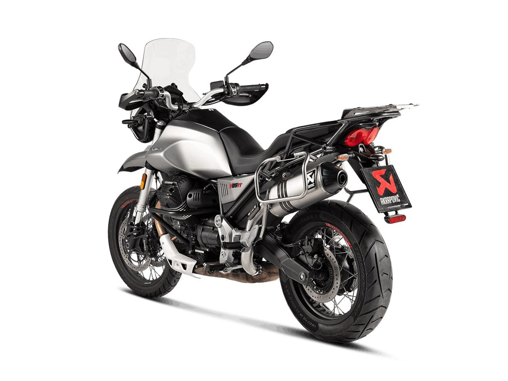 MOTO GUZZI V85 TT / Strada / Travel (850cc) 2019-2024 - Akrapovic Exhausts - S-MG8SO2-HFTT