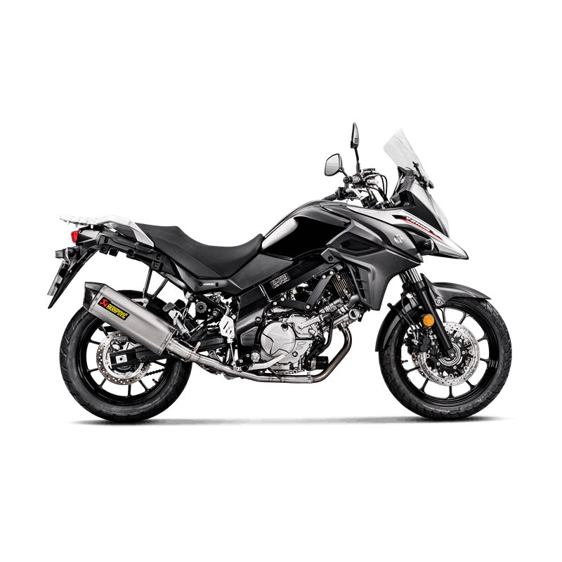 SUZUKI, V-Strom 650 / XT, 2017, 2024, Akrapovic Exhausts, S-S6R9-WT