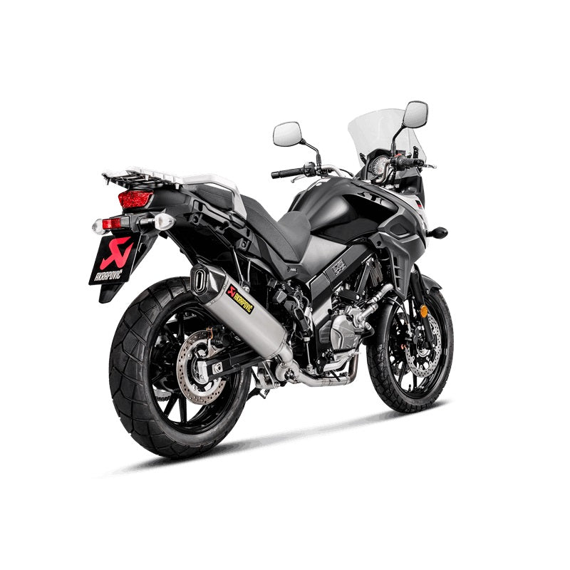 SUZUKI, V-Strom 650 / XT, 2017, 2024, Akrapovic Exhausts, S-S6R9-WT