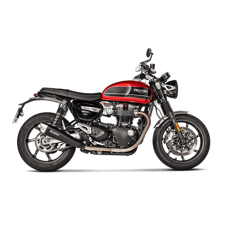 TRIUMPH, Thruxton / R / RS (1200cc), 2016, 2020, Akrapovic Exhausts, S-T12SO2-HCQTBL