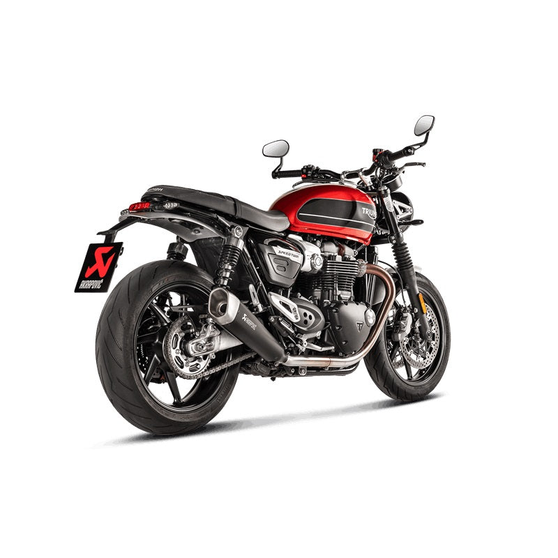 TRIUMPH Speed Twin 2019-2020 - Akrapovic Exhausts - S-T12SO2-HCQTBL