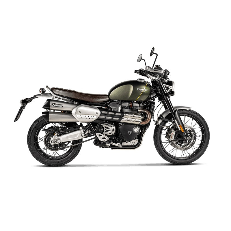 TRIUMPH Scrambler 1200 XC / XE 2019-2020 - Akrapovic Exhausts - S-T12SO3-HCQT