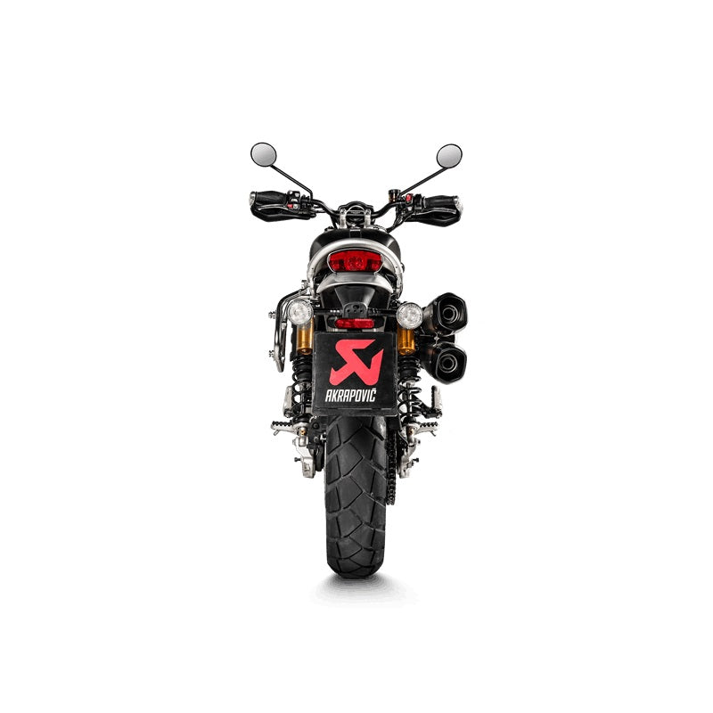 TRIUMPH, Scrambler 1200 XC / XE, 2019, 2020, Akrapovic Exhausts, S-T12SO3-HCQT