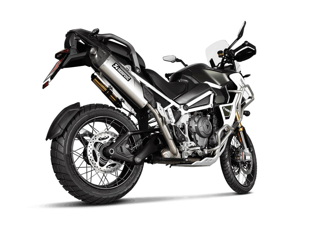 TRIUMPH, Tiger 1200 X / Explorer All Models, 2022, 2024, Akrapovic Exhausts, S-T12SO6-HJA
