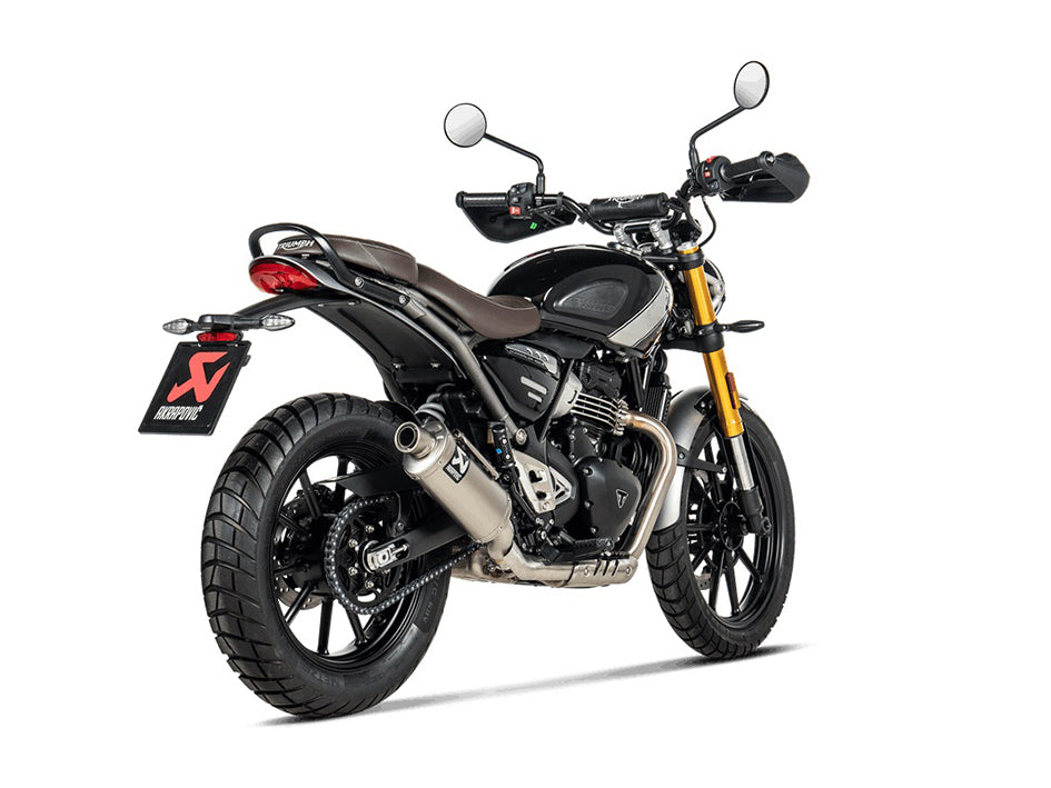 TRIUMPH Scrambler 400 X 2024-2026 - Akrapovic Exhausts - S-T4SO1-HDT