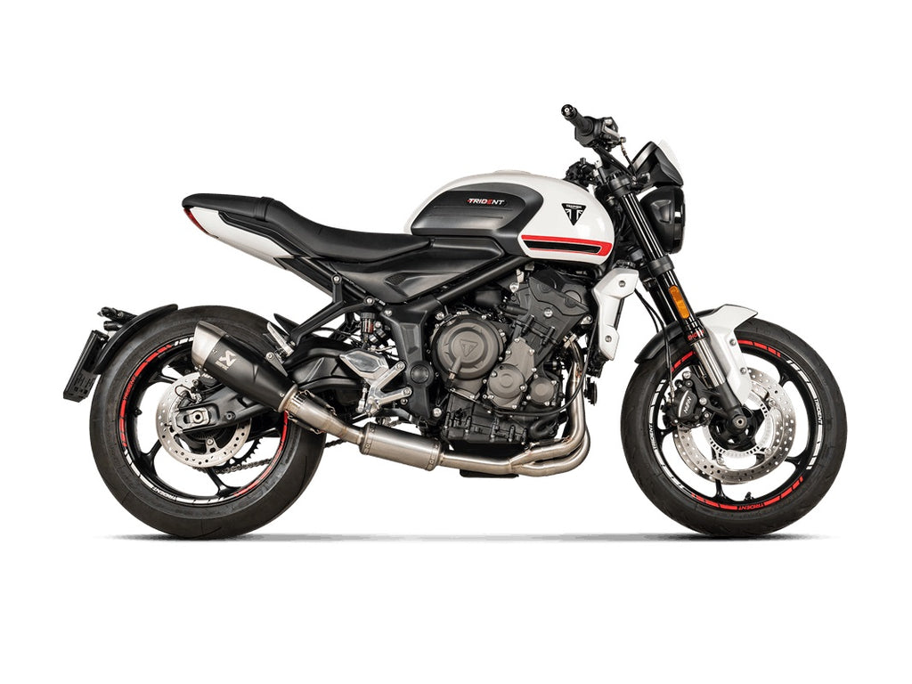 TRIUMPH Trident 660 2021-2026 - Akrapovic Exhausts - S-T6R2-CQTBL-B