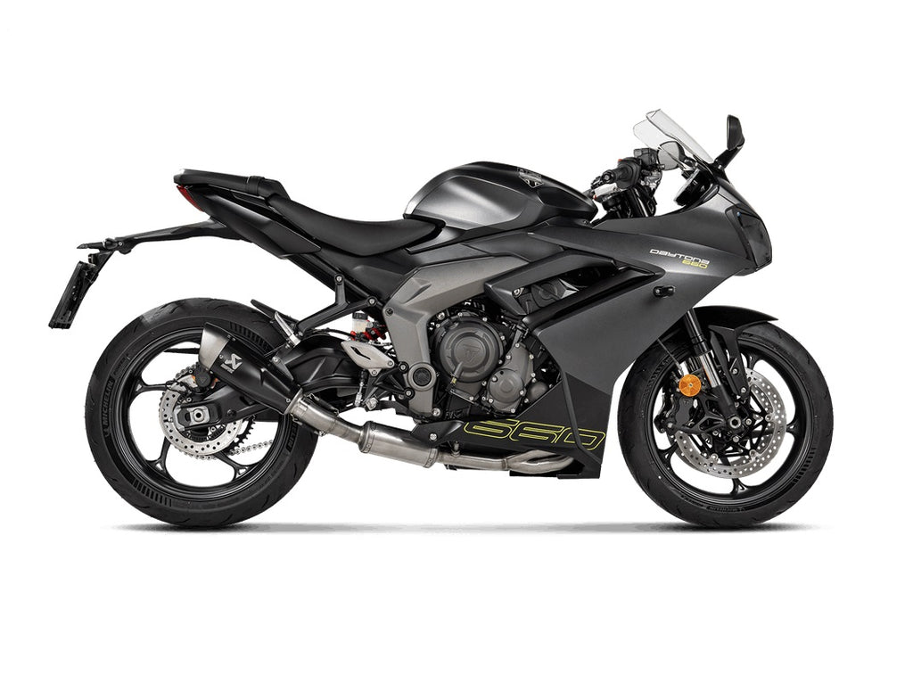 TRIUMPH, Daytona 660, 2024, 2026, Akrapovic Exhausts, S-T6R2-CQTBL-A