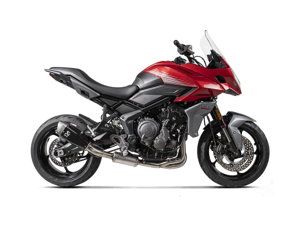 TRIUMPH Tiger Sport 660 2021-2026 - Akrapovic Exhausts - S-T6R2-CQTBL-C