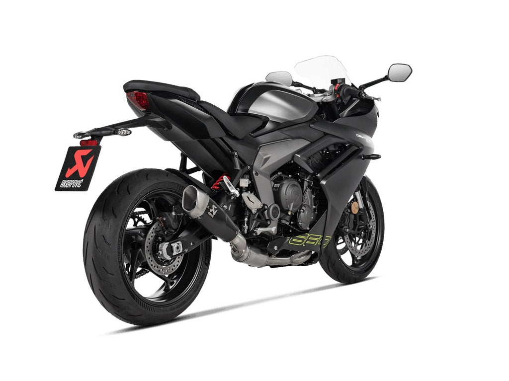 TRIUMPH Daytona 660 2024-2026 - Akrapovic Exhausts - S-T6R2-CQTBL-A