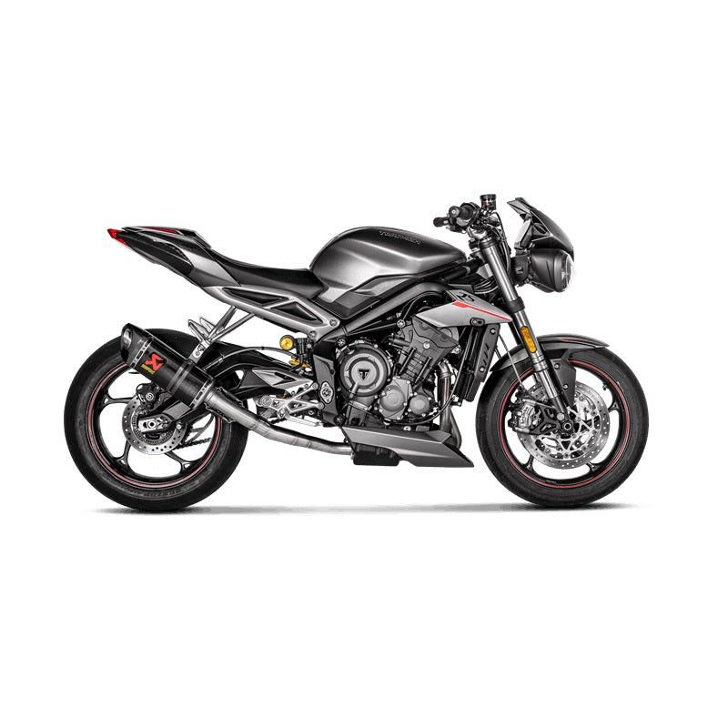 TRIUMPH Street Triple 765 All variants 2017-2019 - Akrapovic Exhausts - S-T7SO2-APC