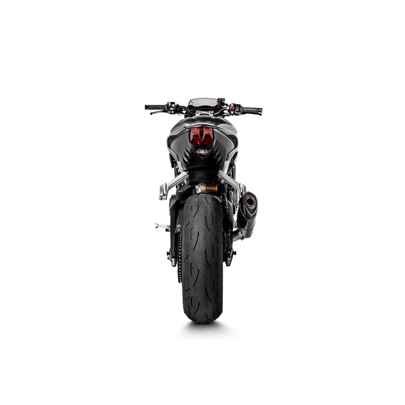 TRIUMPH, Street Triple 765 All variants, 2017, 2019, Akrapovic Exhausts, S-T7SO2-APC