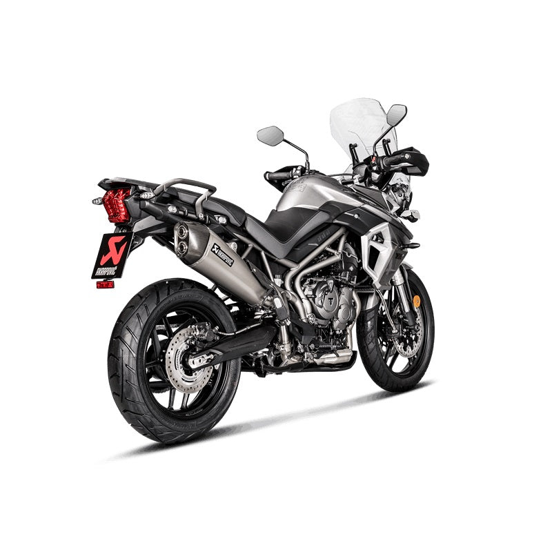 TRIUMPH Tiger 800 XC / XR 2017-2020 - Akrapovic Exhausts - S-T8SO2-HZAAT