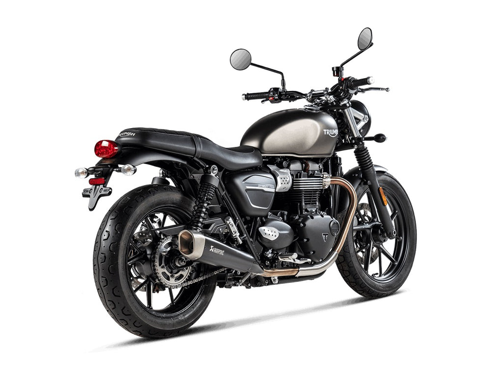 TRIUMPH, Street Twin / Street Cup (900cc), 2019, 2020, Akrapovic Exhausts, S-T9SO2-HCQTBL