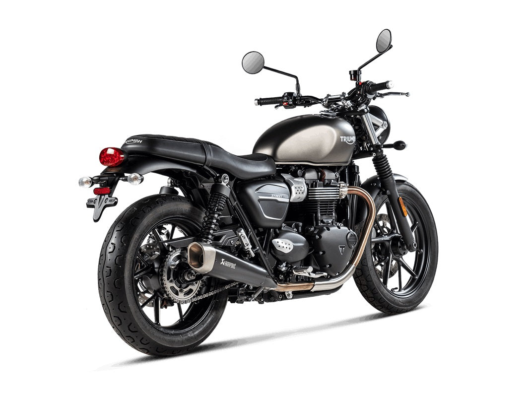 TRIUMPH, Street Twin / Street Cup (900cc), 2019, 2020, Akrapovic Exhausts, S-T9SO2-HCQTBL