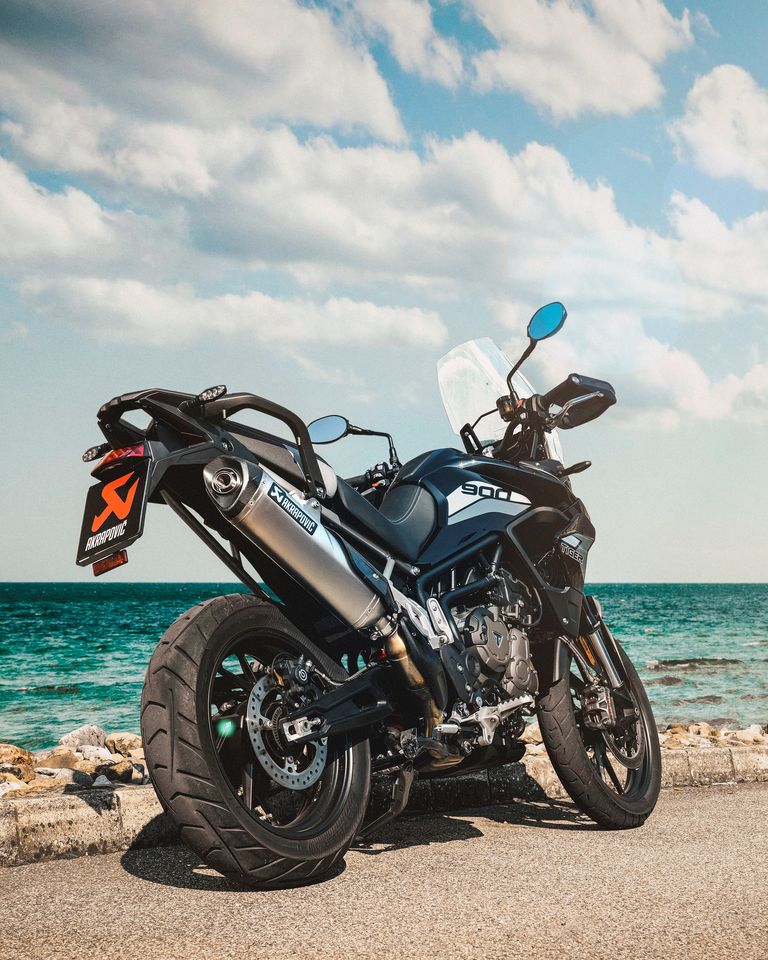 TRIUMPH Tiger 900 / GT / Rally 2020-2024 - Akrapovic Exhausts - S-T9SO3-HRT
