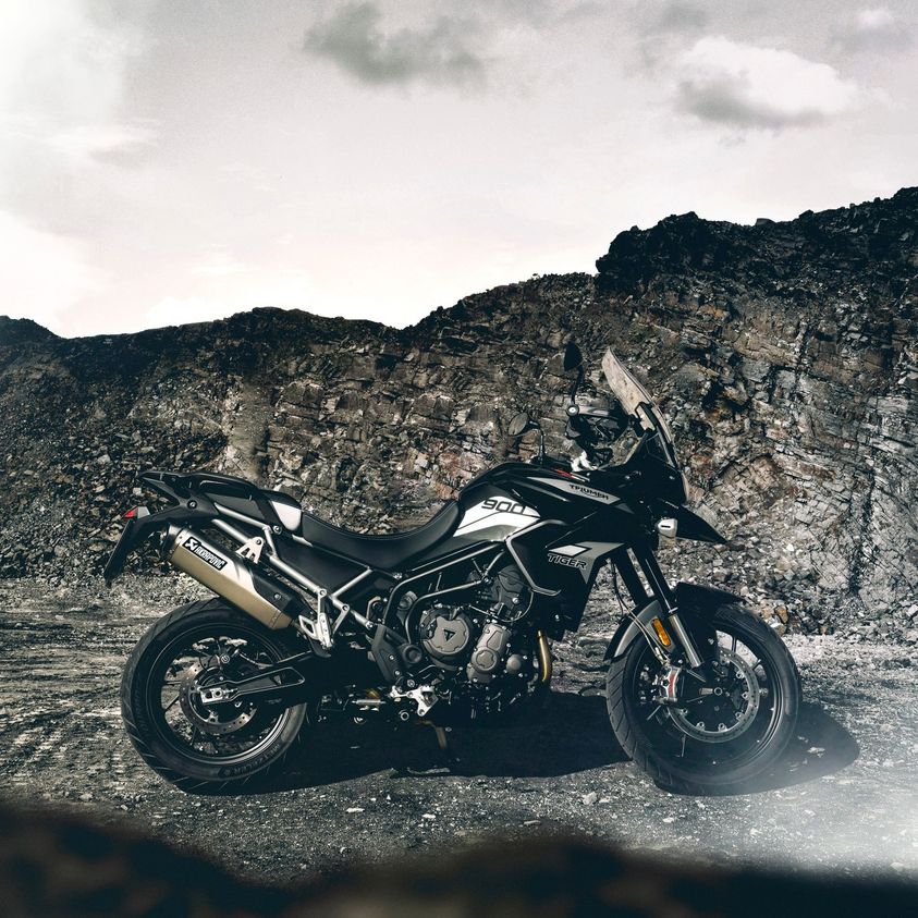 TRIUMPH Tiger 900 / GT / Rally 2020-2024 - Akrapovic Exhausts - S-T9SO3-HRT