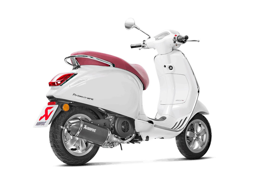 VESPA Primavera 125ie 3v 2017-2020 - Akrapovic Exhausts - S-VE125R2-HZBL
