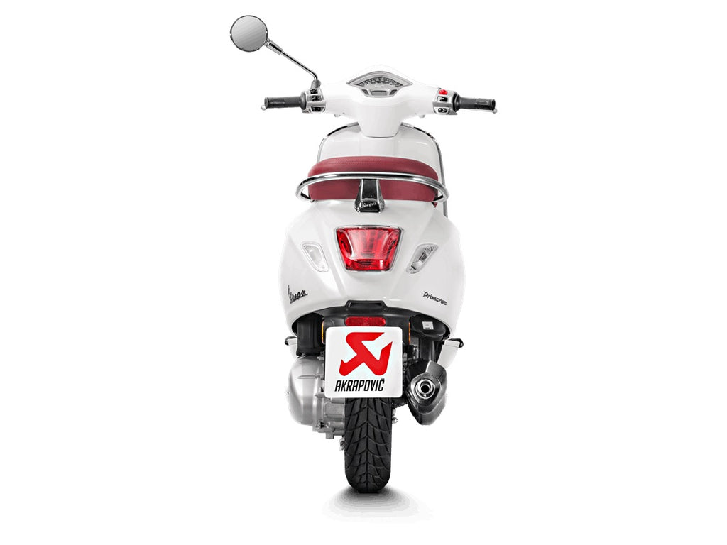 VESPA Primavera 125ie 3v 2017-2020 - Akrapovic Exhausts - S-VE125R2-HZBL