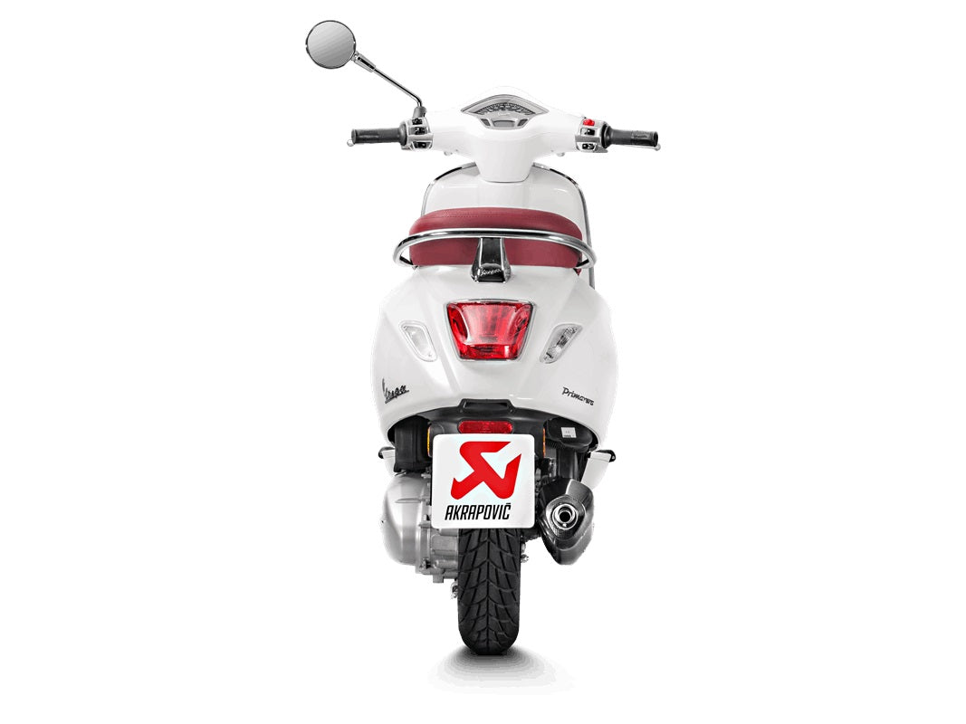 VESPA Sprint 125 3v 2017-2020 - Akrapovic Exhausts - S-VE125R2-HZBL