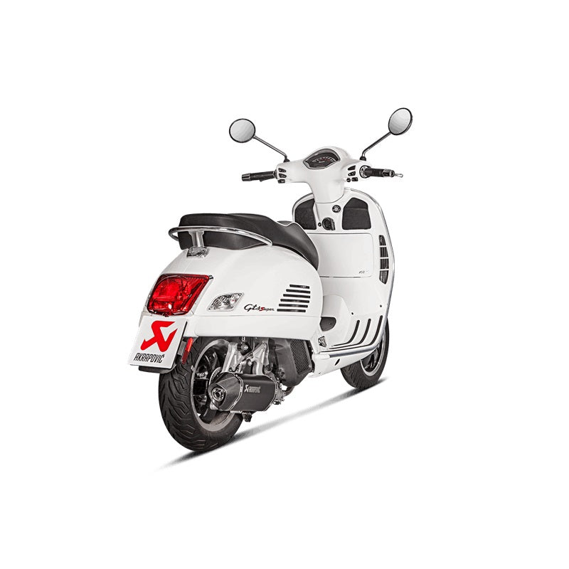 VESPA GTS125ie Super 2017-2020 - Akrapovic Exhausts - S-VE125SO1-HZBL