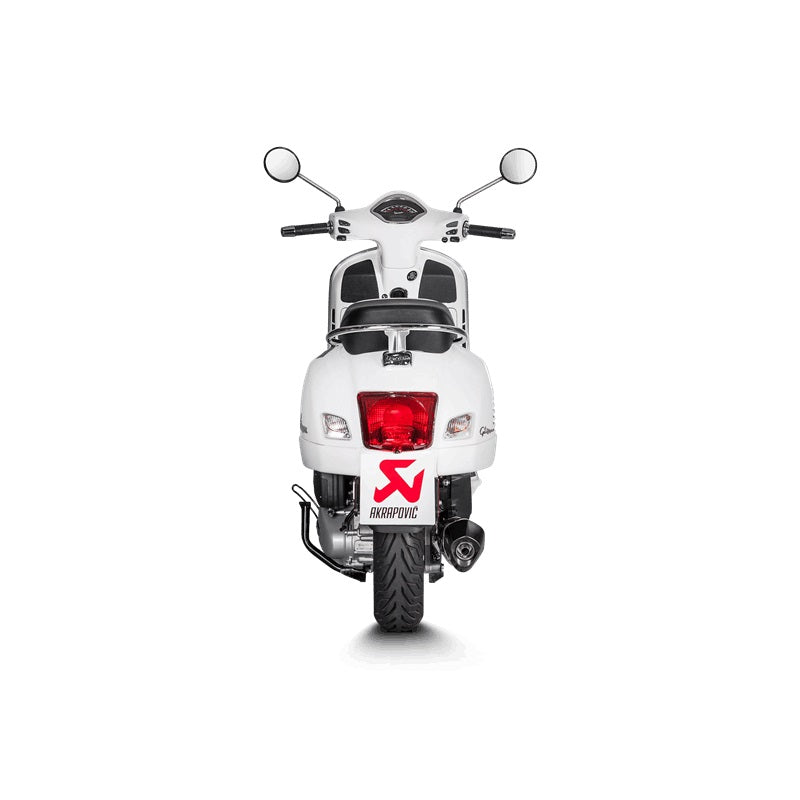 VESPA GTS125ie Super 2017-2020 - Akrapovic Exhausts - S-VE125SO1-HZBL