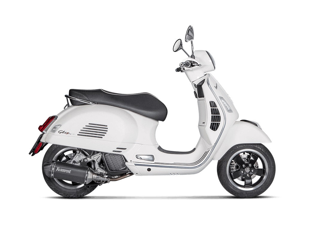 VESPA GTS125ie Super 2021-2024 - Akrapovic Exhausts - S-VE125SO2-HZBL