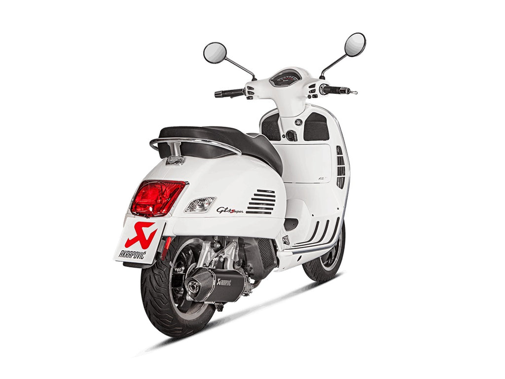 VESPA GTS125ie Super 2021-2024 - Akrapovic Exhausts - S-VE125SO2-HZBL