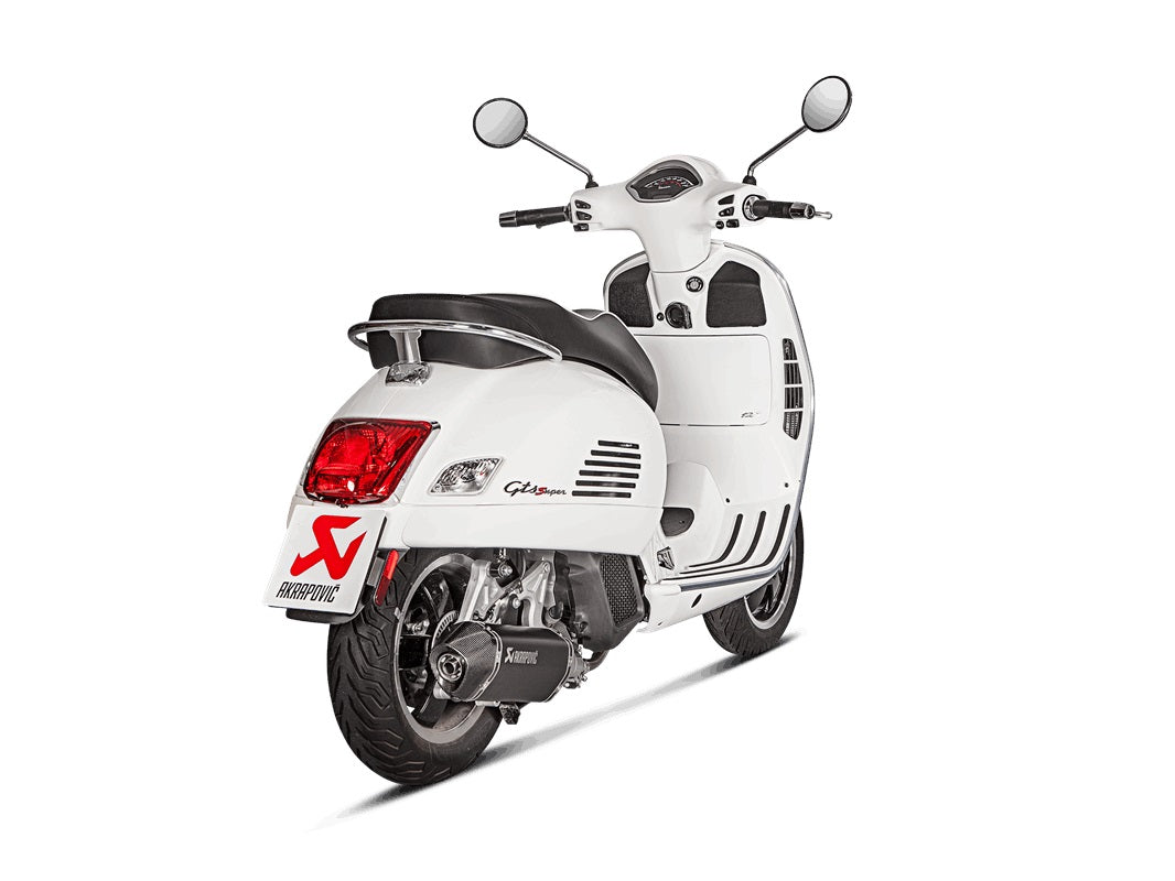 VESPA GTS125ie Super 2021-2024 - Akrapovic Exhausts - S-VE125SO2-HZBL