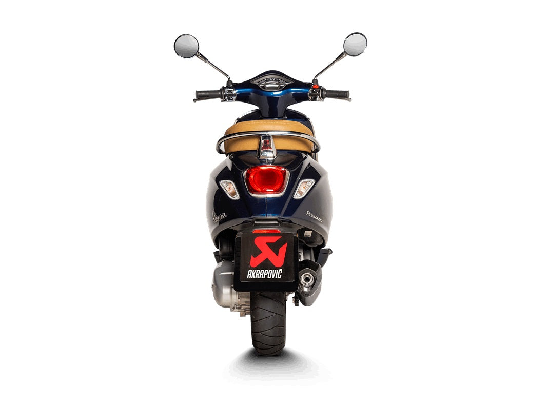 VESPA Sprint 125 3v 2021-2022 - Akrapovic Exhausts - S-VE125SO3-HZBL