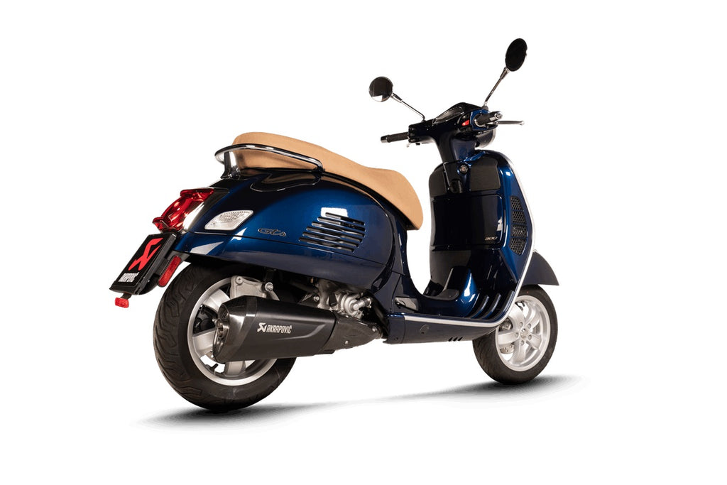 VESPA GTS300 HPE 2021-2024 - Akrapovic Exhausts - S-VE3SO10-HZDFBL
