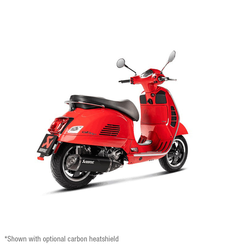 VESPA GTS125ie Super 2009-2020 - Akrapovic Exhausts - S-VE3SO9-HRSSBL