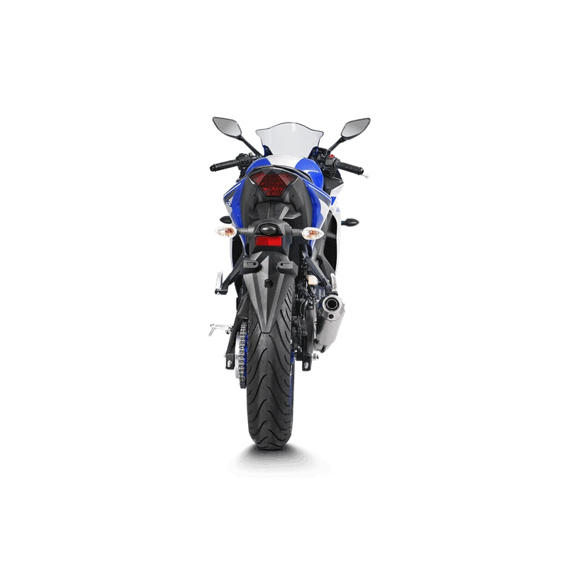 YAMAHA, YZF-R3, 2019, 2021, Akrapovic Exhausts, S-Y2R1-CUBSS