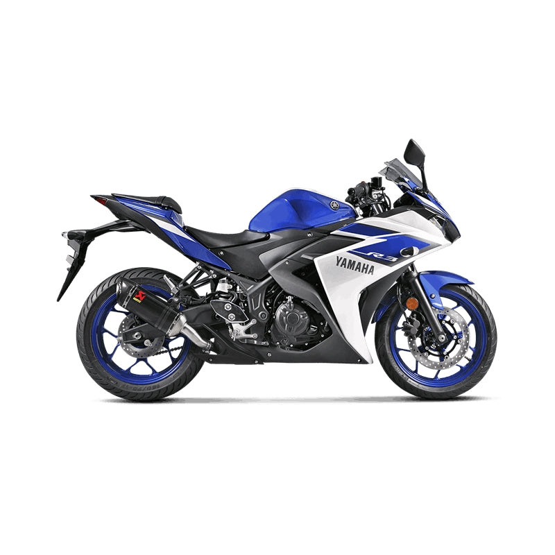 YAMAHA YZF-R3 2015-2016 - Akrapovic Exhausts Slip-on - S-Y2SO12-HAPC