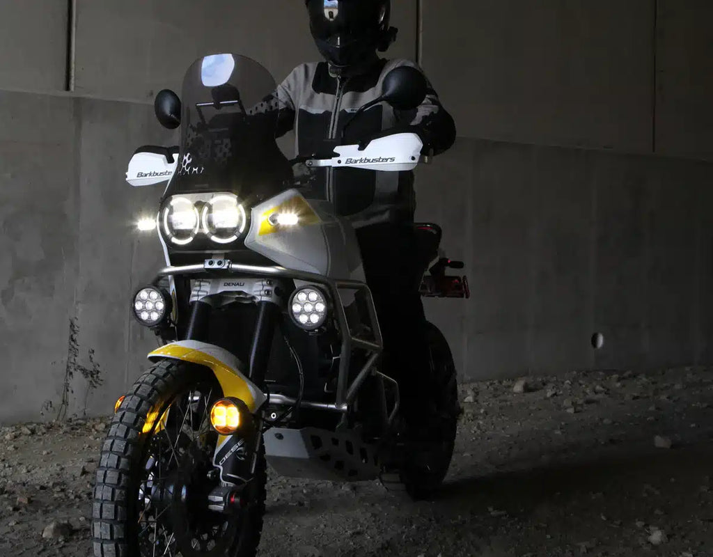 Denali OE Crashbar Light Mounts - Ducati DesertX