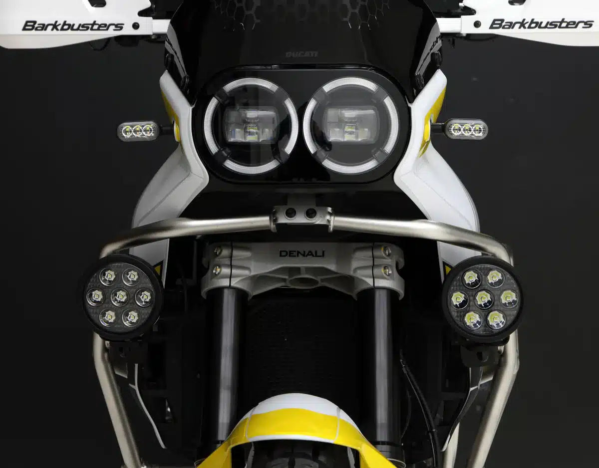 Denali OE Crashbar Light Mounts - Ducati DesertX